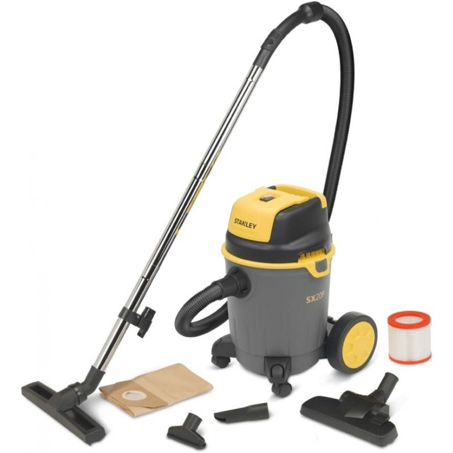 Aspirator umed/uscat Stanley 20L 1200W - SXVC20 PE fotografia produsului View 4 L