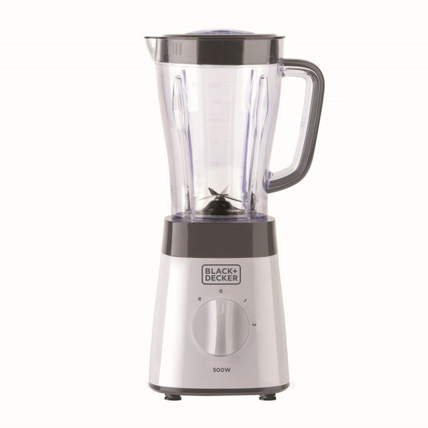 Blender alb 2 trepte de viteza Black+Decker 1.5 L 500 W fotografia produsului
