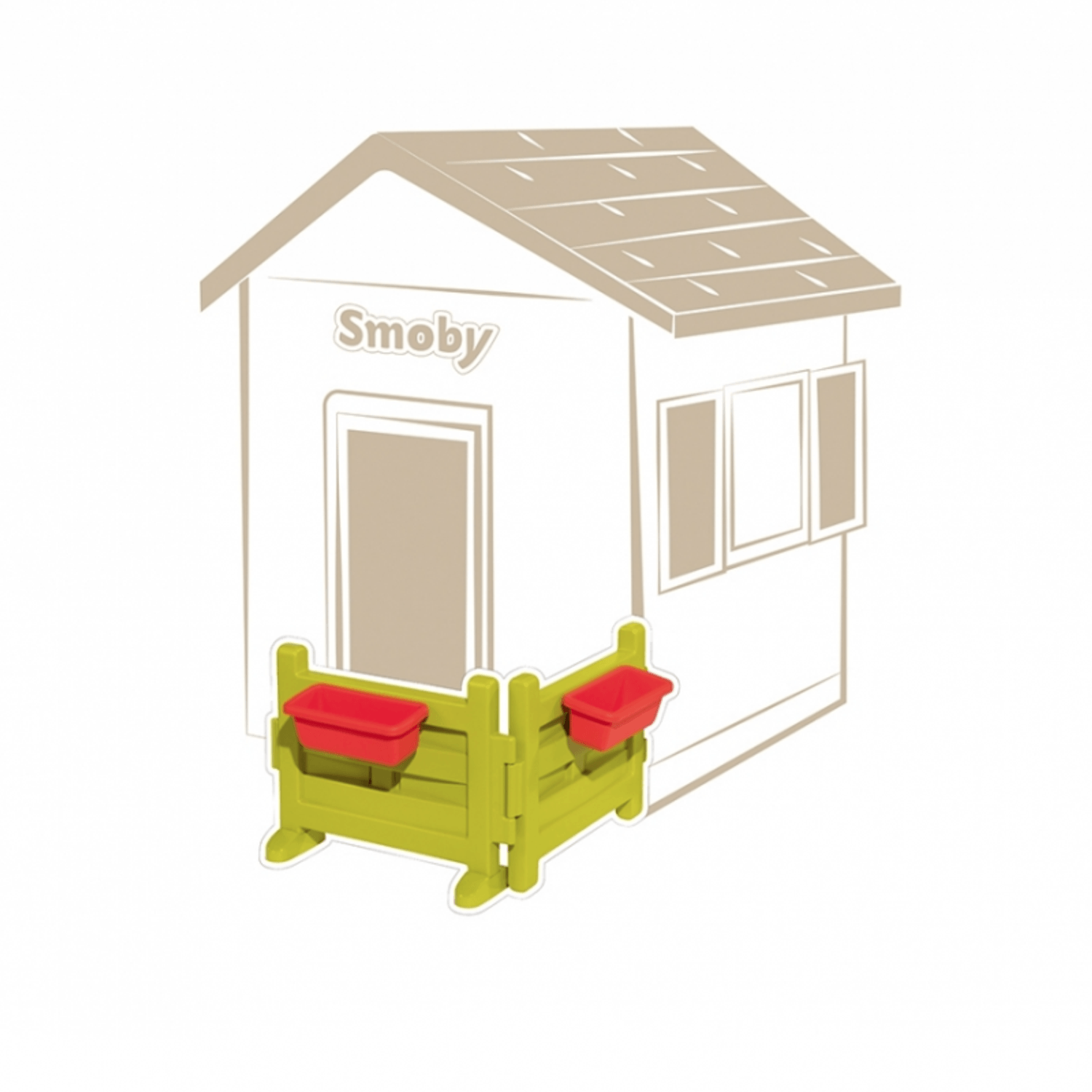 Gard pentru casuta Smoby fotografia produsului View 5 L