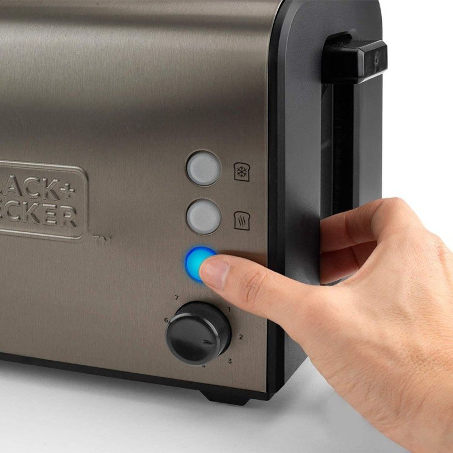 Prajitor de paine 7 trepte Black+Decker 900 W fotografia produsului View 3 L