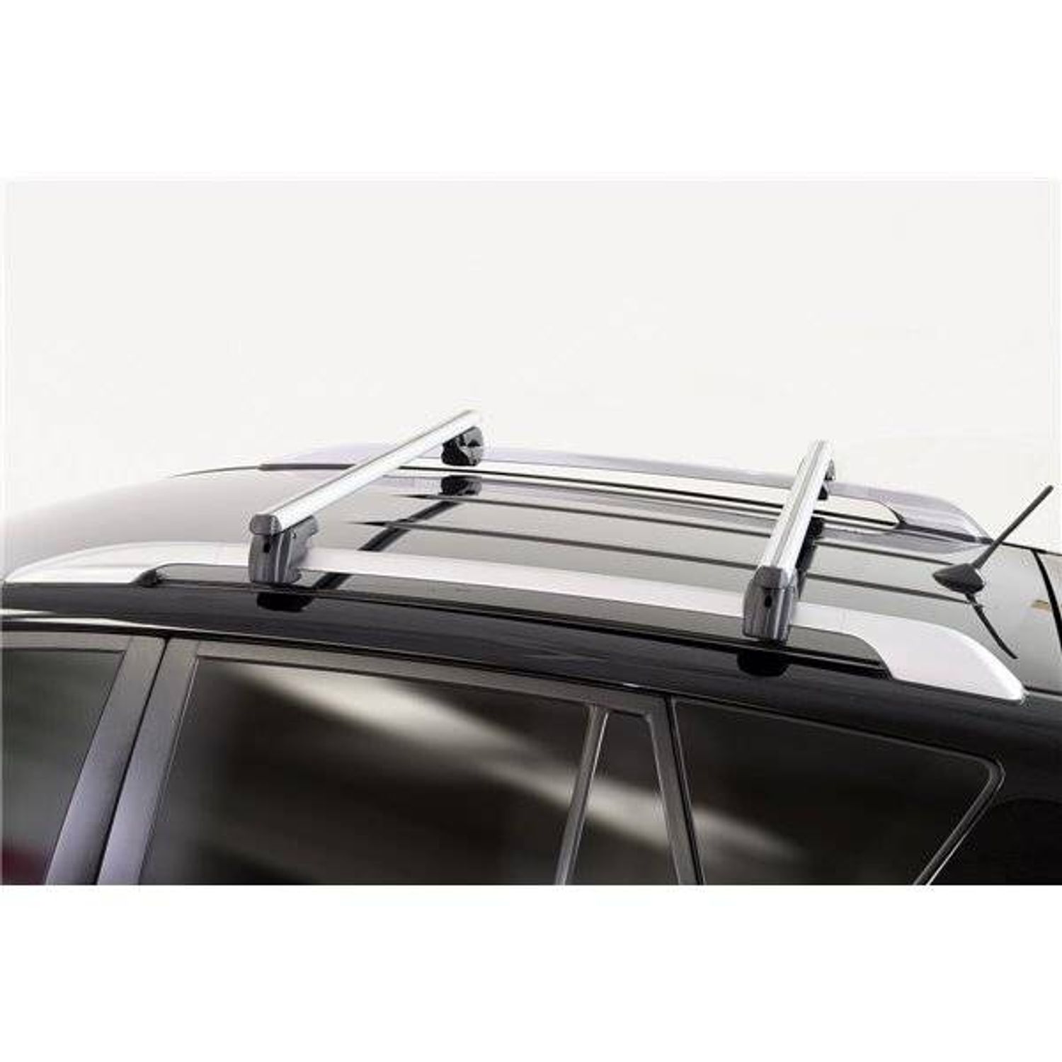 Bare transversale Menabo Sherman Silver XL pentru Mitsubishi Montero (V80) 2006+ fotografia produsului View 3 L