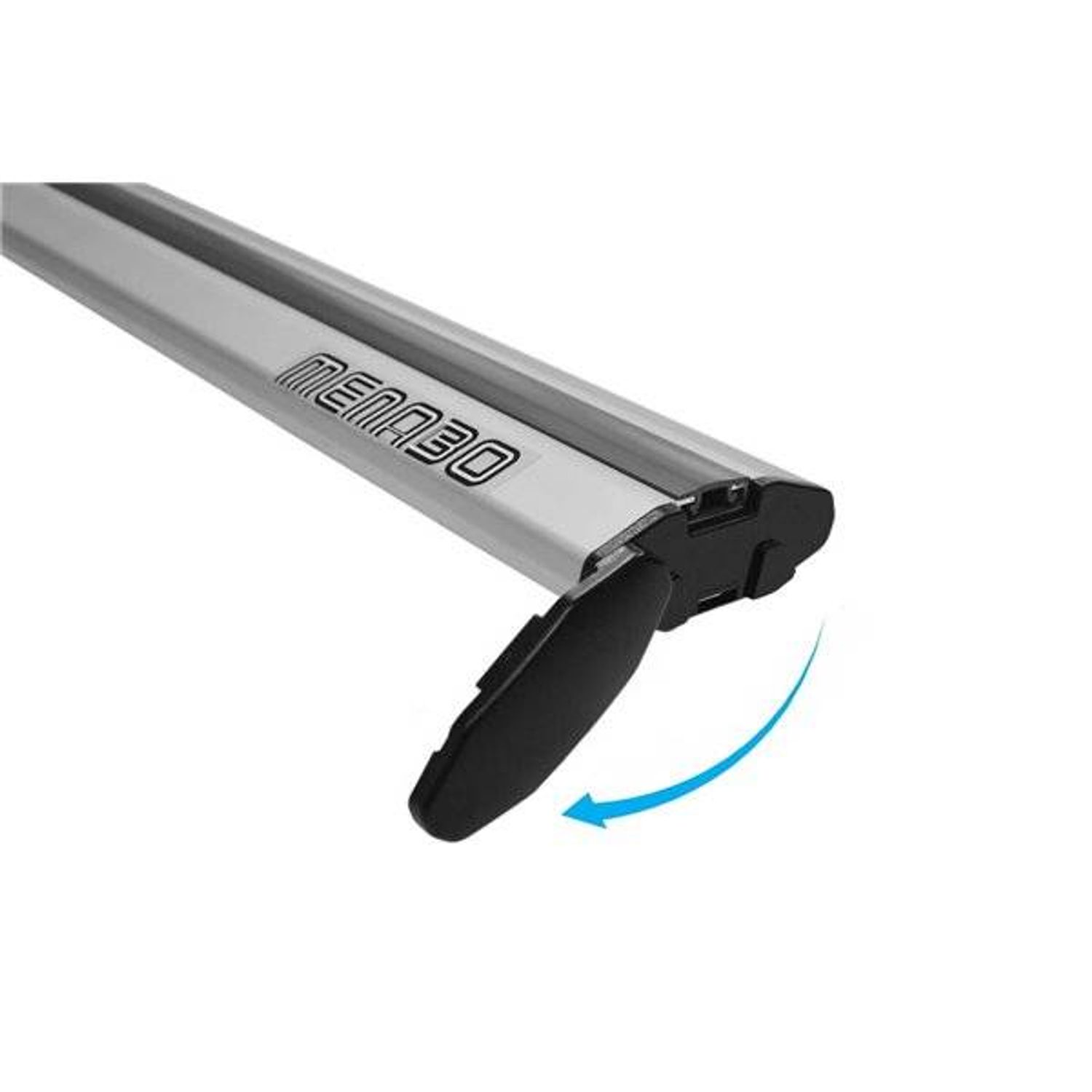 Bare transversale Menabo Jackson Silver XL pentru Volkswagen Pointer II 1994-2013 fotografia produsului View 4 L