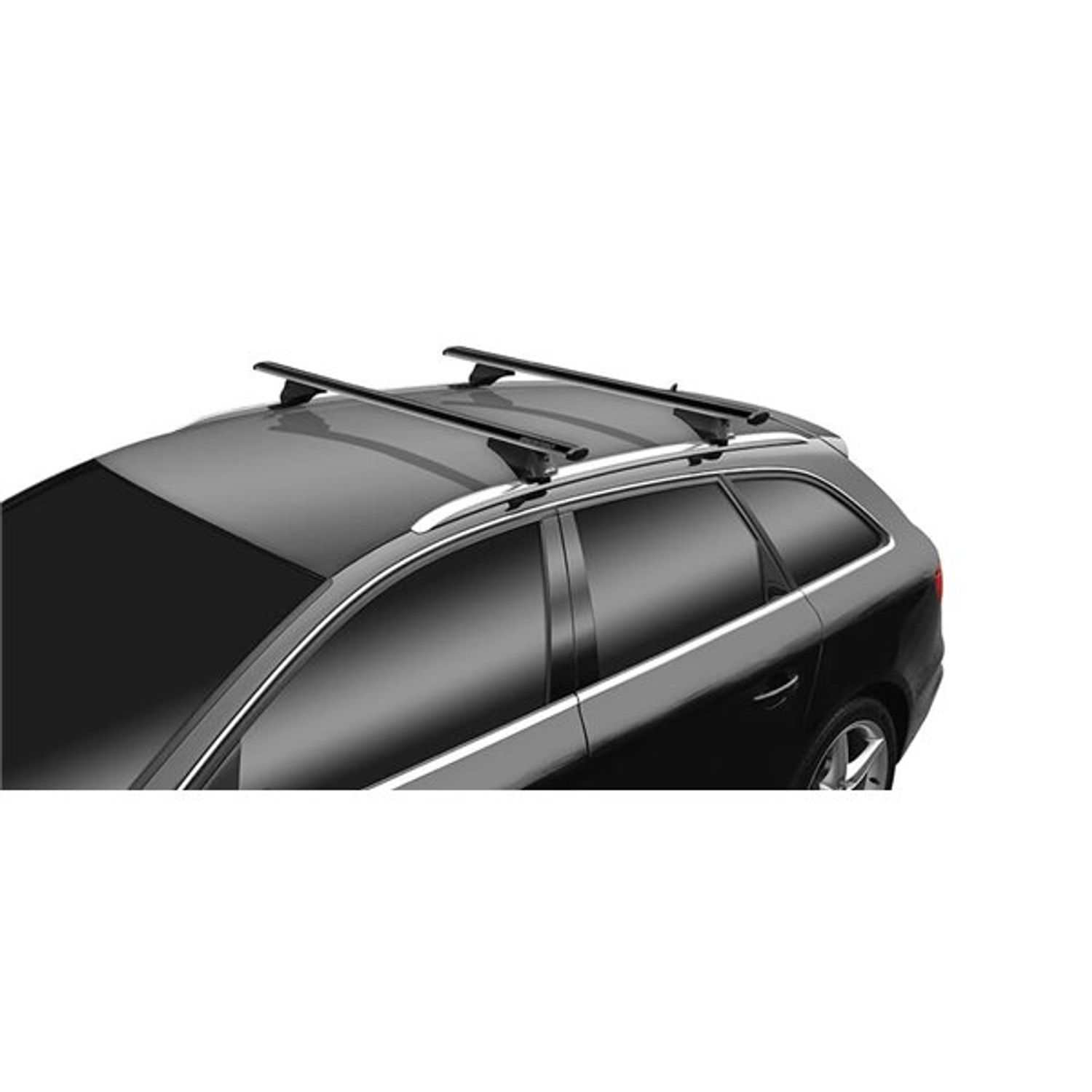 Bare transversale Menabo Leopard Black XL pentru Subaru Forester (SJ) 2013-2018 fotografia produsului View 3 L