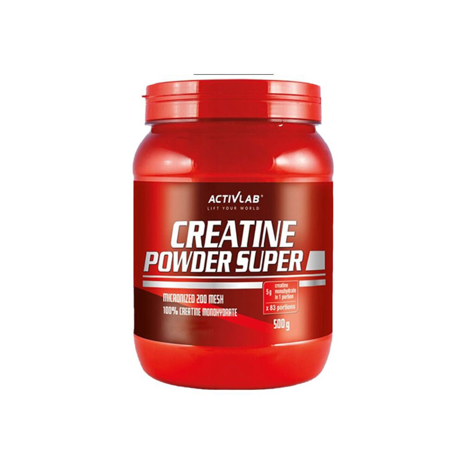 Creatina monohidrat Activlab Powder Super, Blackcurrant, 500 g fotografia produsului