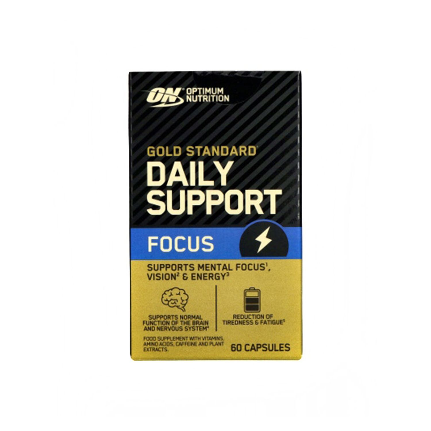 Supliment Optimum Nutrition, Gold Standard Daily Support FOCUS, Unflavoured, 60 capsule fotografia produsului