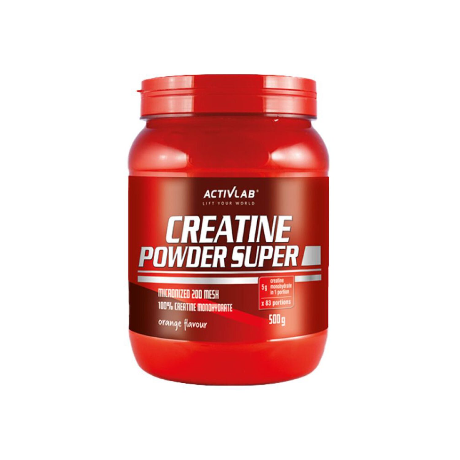 Creatina monohidrat Activlab Powder Super, Orange, 500 g fotografia produsului