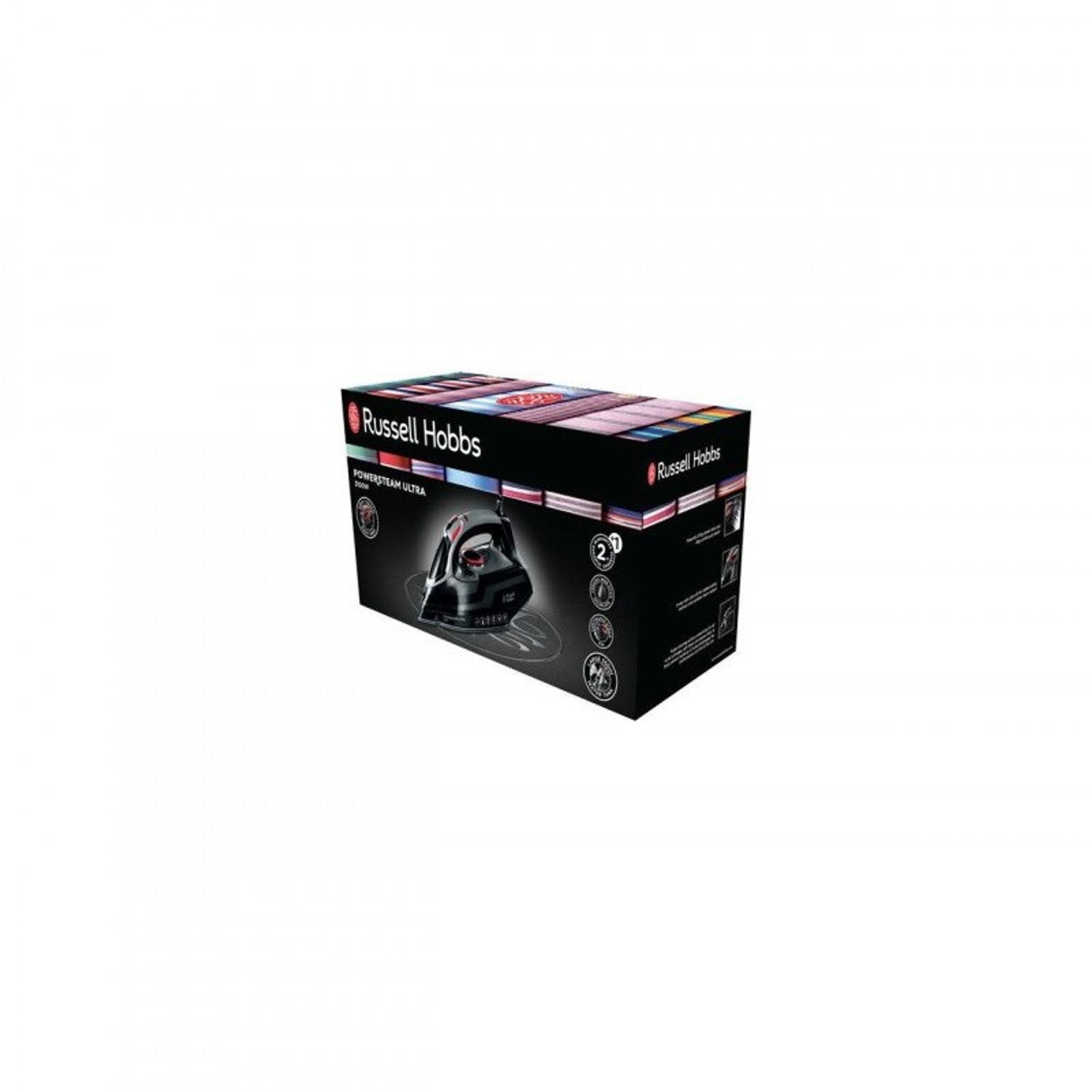 Fier de Calcat Russell Hobbs Power Steam Ultra 20630-56 3100W 0.35L 210g-min Talpa Ceramica Negru fotografia produsului View 2 L