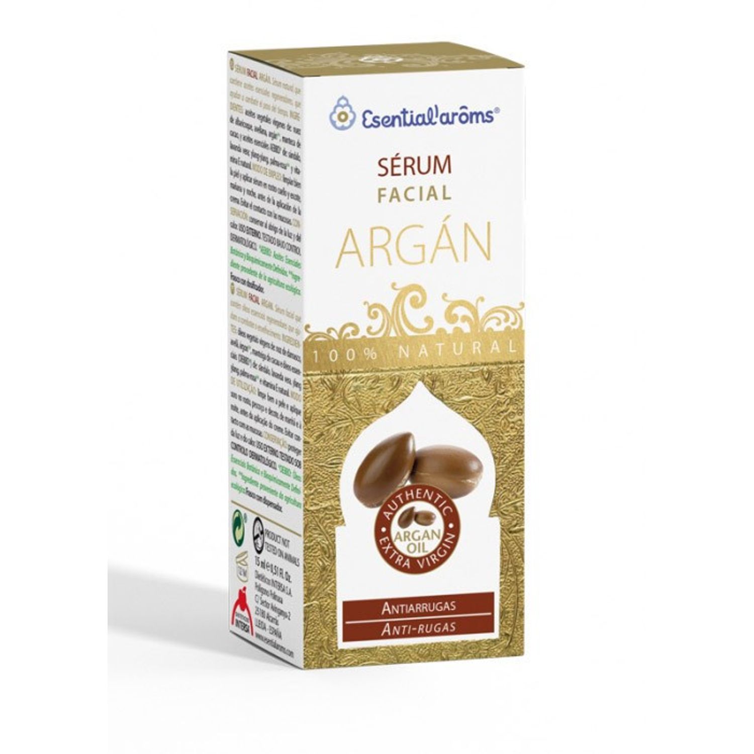 Ser Facial Cu Ulei De Argan, 15 Ml, Esentialaroms fotografia produsului