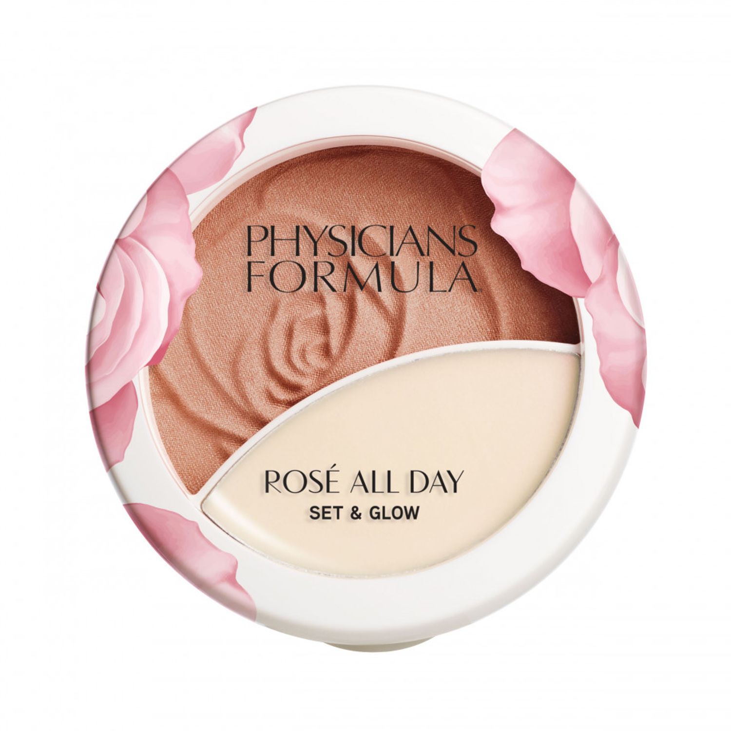 Pudra si Balsam iluminator, Physicians Formula, Ros&eacute; All Day, Sunlit Glow, 10.3g fotografia produsului