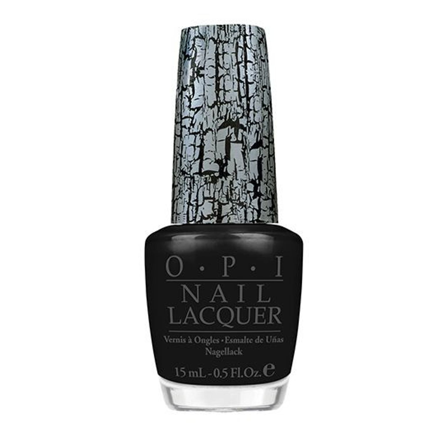 Lac de unghii Black Shatter, Opi, 15ml fotografia produsului