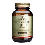 Vitamin D3 400 IU softgels 100s, Solgar fotografia produsului