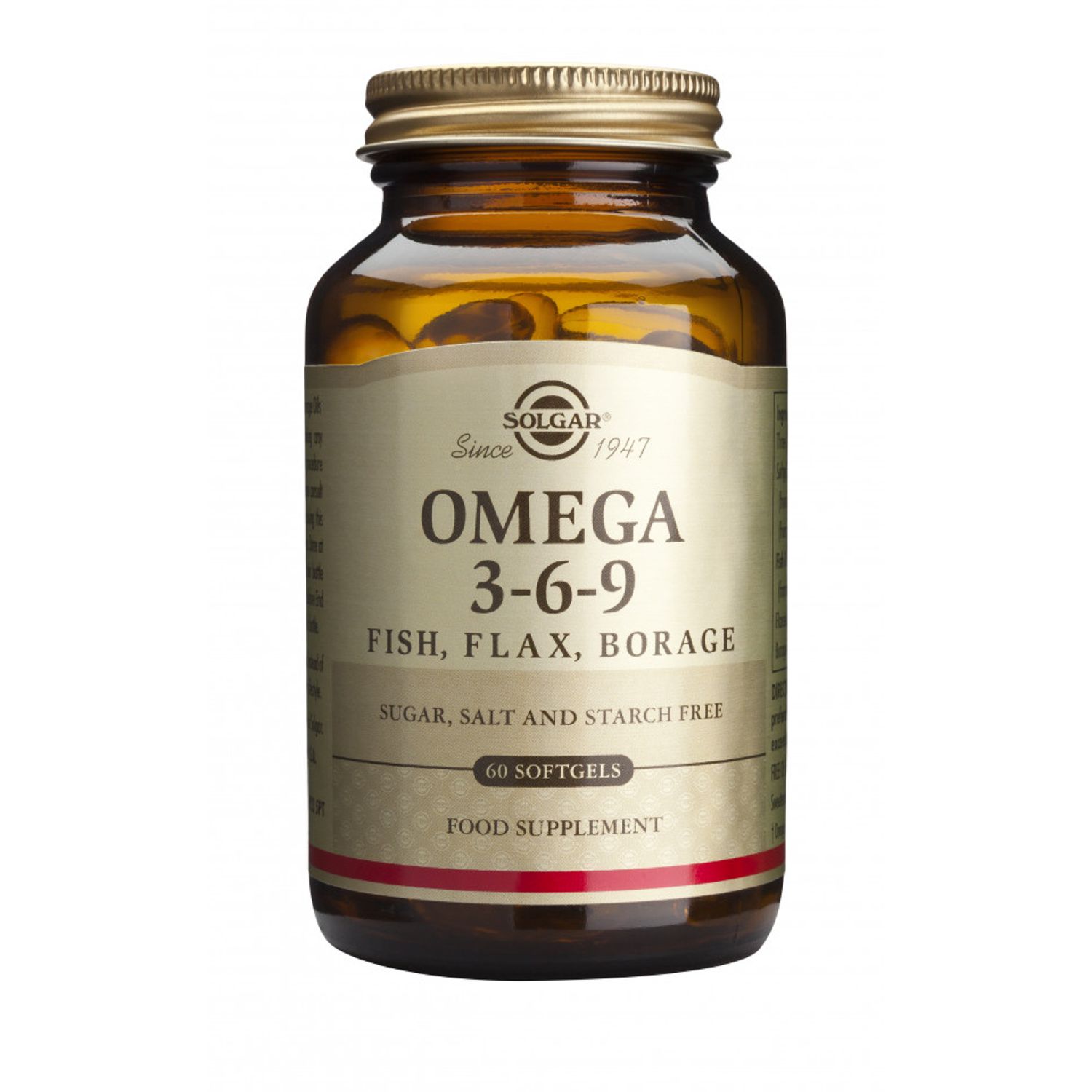Omega 3-6-9 60cps, Solgar fotografia produsului
