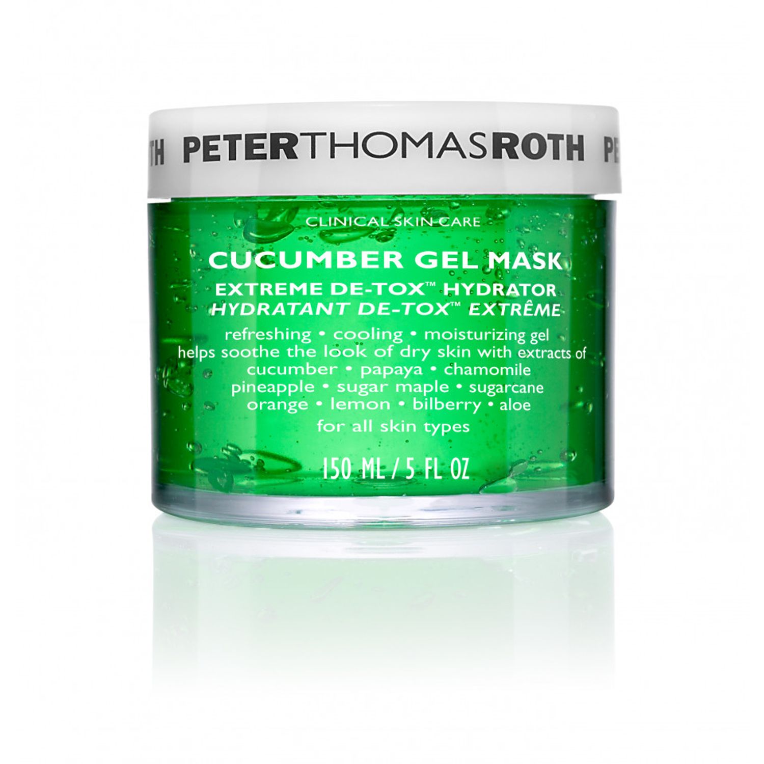 Mască gel cu extract de castravete, Peter Thomas Roth, 150ml fotografia produsului