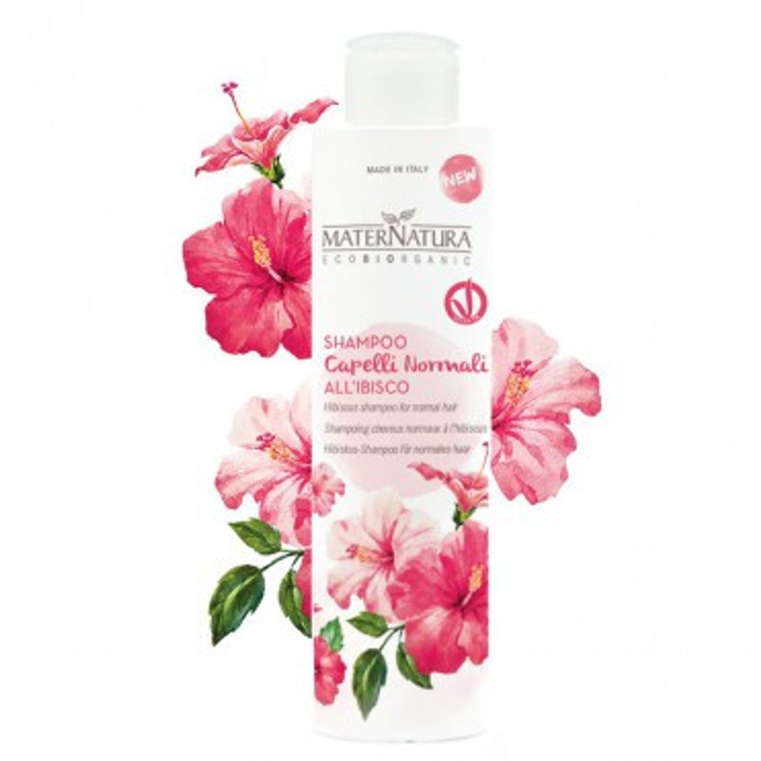 Sampon par normal cu hibiscus, 250ml- Maternatura fotografia produsului
