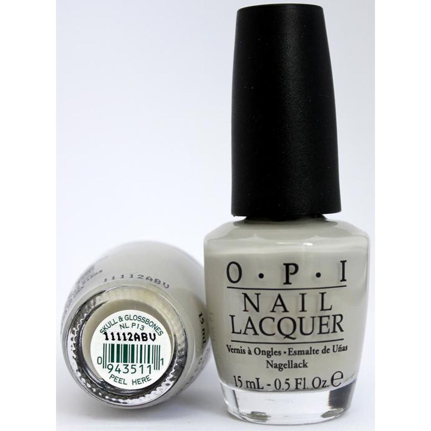 Lac de unghii OPI Nail Lacquer Skull & Glossbones, 15ml fotografia produsului