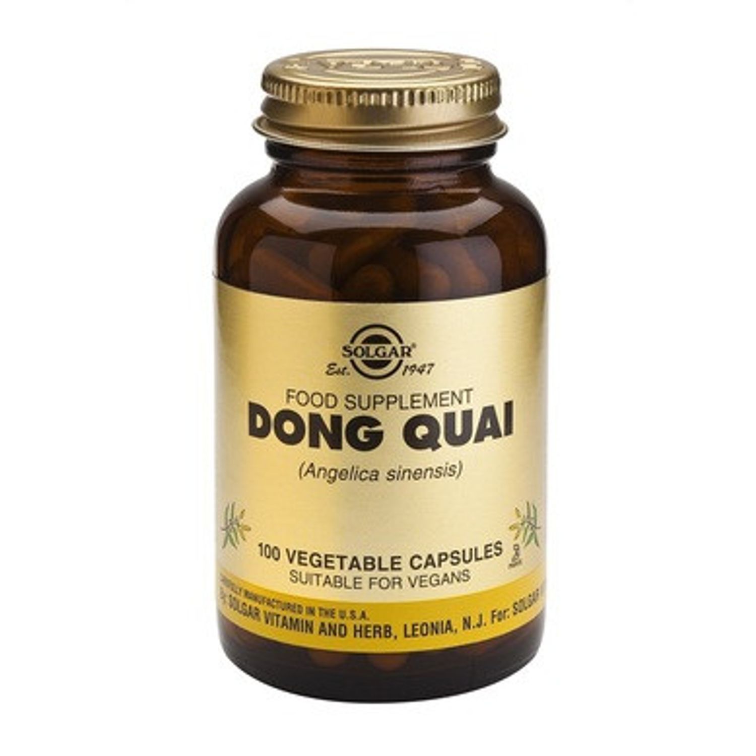 DONG QUAI 100cps, Solgar fotografia produsului