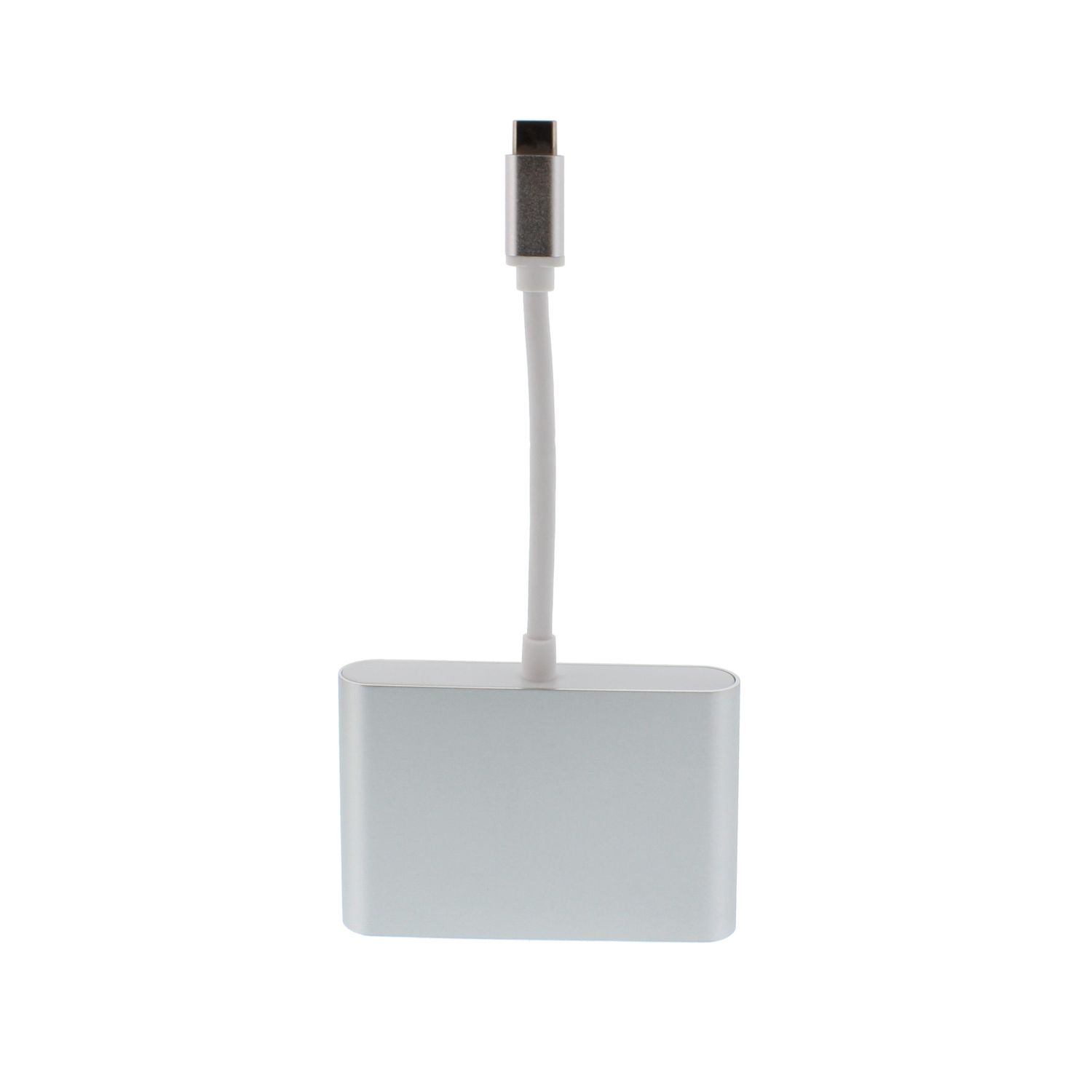 Hub Thunderbolt 3, Convertor USB 3.1 Type C la VGA, USB 3.0 si USB Type C fotografia produsului View 3 L