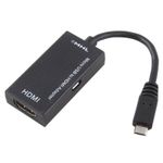 Adaptor MHL (tata) - HDMI (mama), micro USB-B, Hope R fotografia produsului