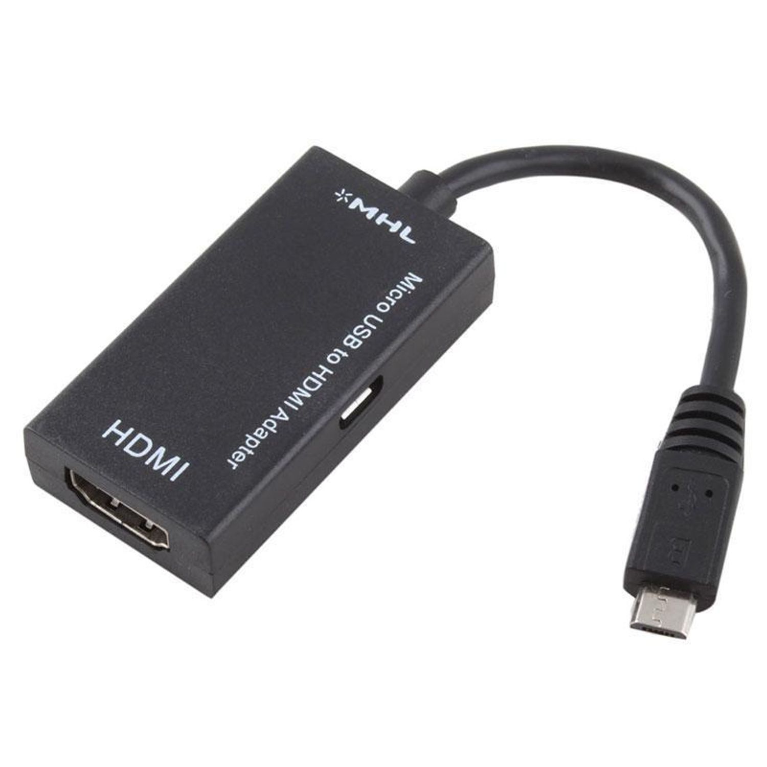 Adaptor MHL (tata) - HDMI (mama), micro USB-B, Hope R fotografia produsului