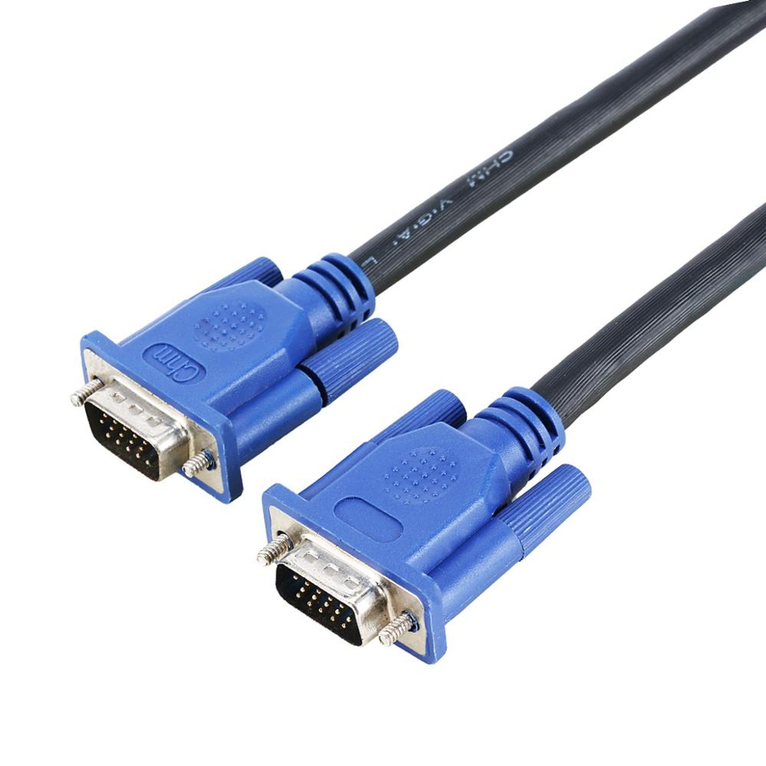 Cablu HOPE R 2x VGA (D-SUB) tata, 1.5m, negru fotografia produsului