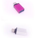 Adaptor OTG USB 3.0 mama la USB Type-C (USB - USB tip C) aluminiu, HOPE R fotografia produsului View 5 S