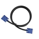 Cablu HOPE R 2x VGA (D-SUB) tata, 1.5m, negru fotografia produsului View 2 S