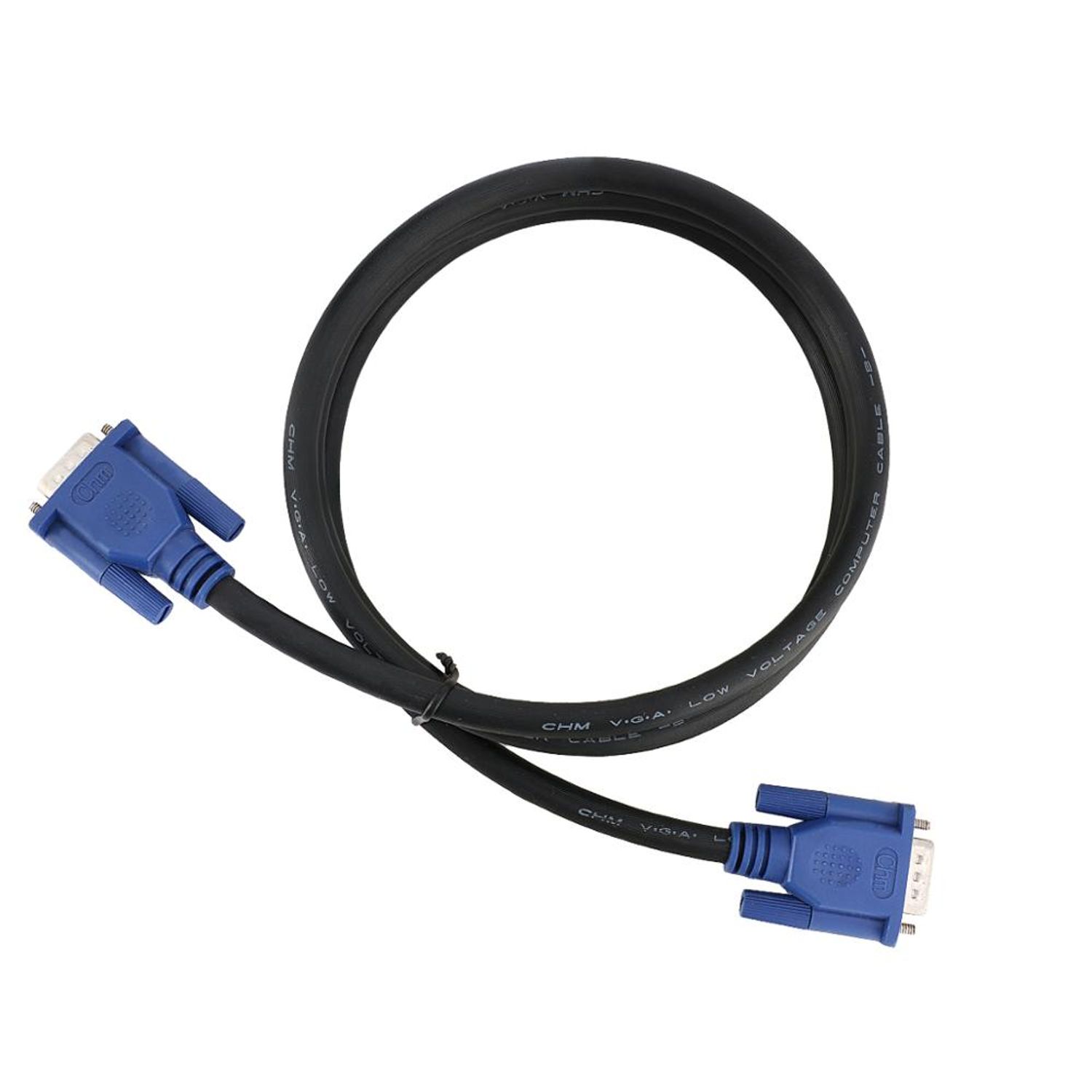 Cablu HOPE R 2x VGA (D-SUB) tata, 1.5m, negru fotografia produsului View 2 L