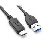 Cablu USB 3.1 Type C tata la USB3.0 A tata 1m, negru fotografia produsului