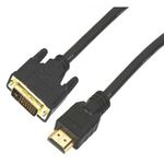 Cablu HDMI (tata) - DVI-D (tata), 1m, Hope R fotografia produsului