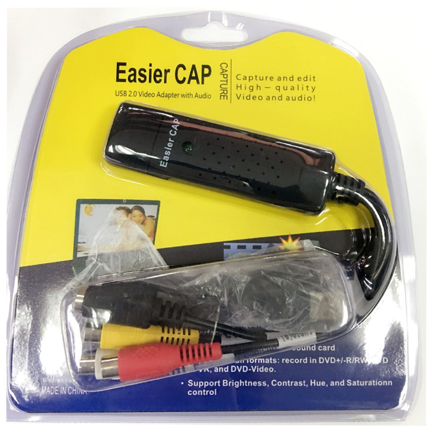 Stick USB HOPE R Easy Cap pentru captura audio-video fotografia produsului View 3 L