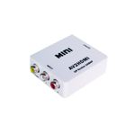 Mini convertor AV(RCA) la HDMI, 1080p, video si audio stereo, HOPE R fotografia produsului View 2 S