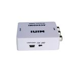 Mini convertor AV(RCA) la HDMI, 1080p, video si audio stereo, HOPE R fotografia produsului View 3 S