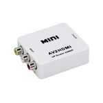 Mini convertor AV(RCA) la HDMI, 1080p, video si audio stereo, HOPE R fotografia produsului