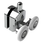 Set 8 role cromate pentru cabine de dus, Gonga fotografia produsului View 3 S