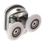 Set 8 role cromate pentru cabine de dus, Gonga fotografia produsului View 2 S