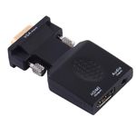 Adaptor Convertor HD38 de la VGA (D-Sub) + Audio la HDMI, Gonga fotografia produsului