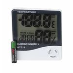 Ceas digital cu senzor de umiditate si temperatura, Gonga fotografia produsului View 3 S