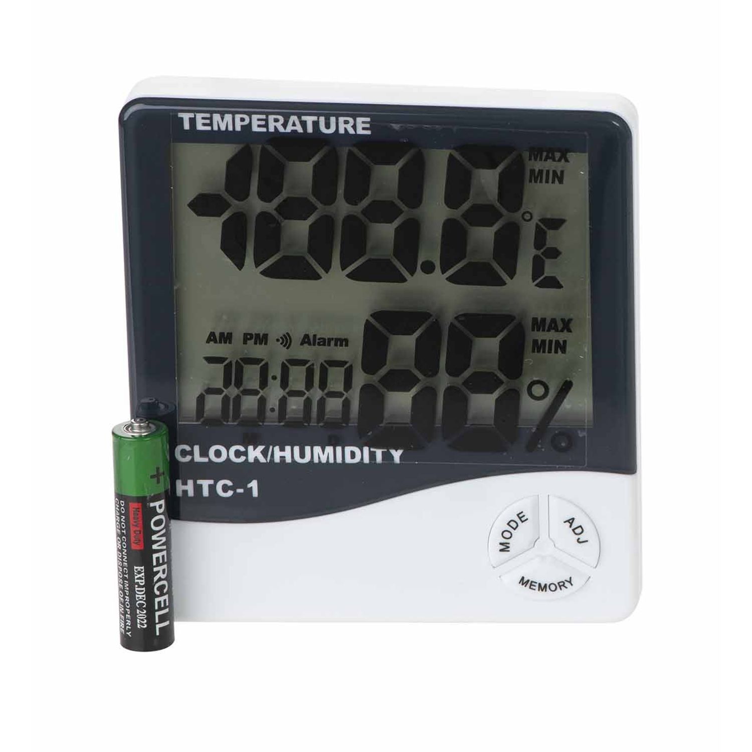 Ceas digital cu senzor de umiditate si temperatura, Gonga fotografia produsului View 3 L
