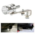 Adaptor sunet turbo universal din aluminiu pentru toba de esapament, fluier evacuare, Gonga fotografia produsului View 4 S