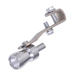 Adaptor sunet turbo universal din aluminiu pentru toba de esapament, fluier evacuare, Gonga fotografia produsului