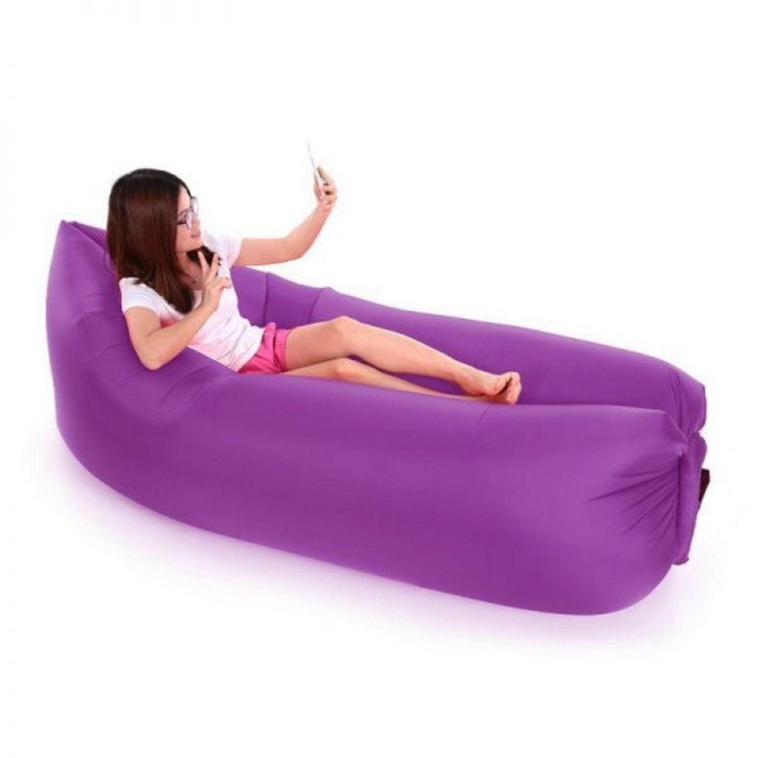 Saltea gonflabila Cloud Lounger, umflare fara pompa fotografia produsului View 2 L