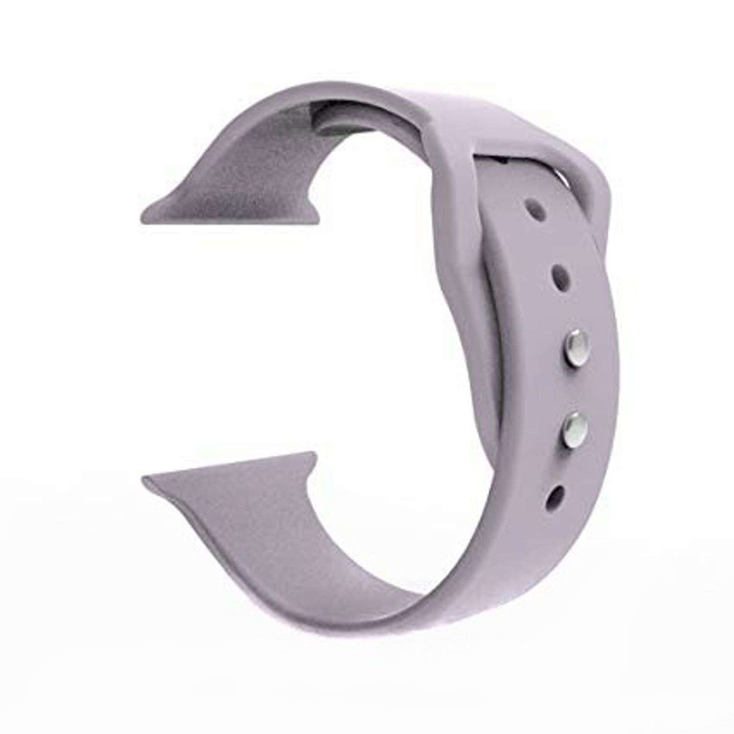 Curea compatibila Apple Watch 1/2/3/4, silicon, 38/40mm fotografia produsului View 5 L