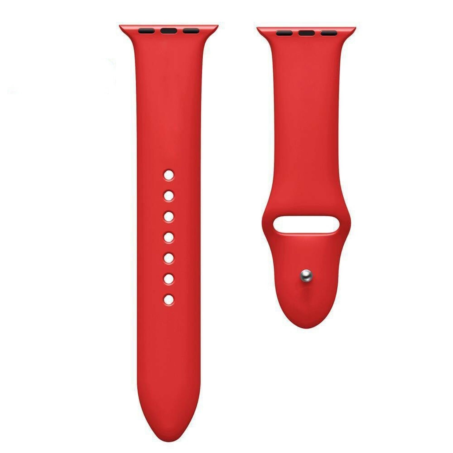 Curea compatibila Apple Watch 1/2/3/4, silicon, 38/40mm fotografia produsului View 9 L