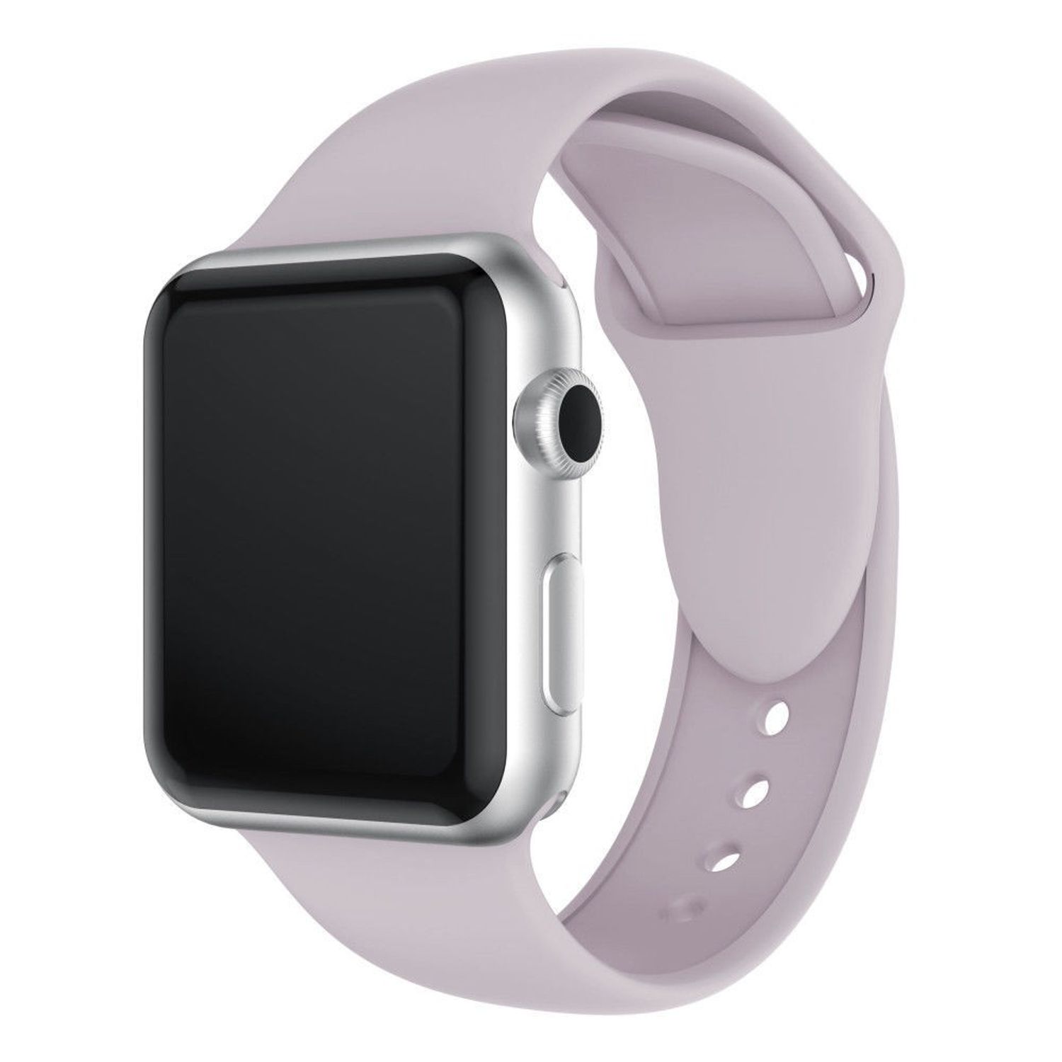Curea compatibila Apple Watch 1/2/3/4, silicon, 38/40mm fotografia produsului View 6 L