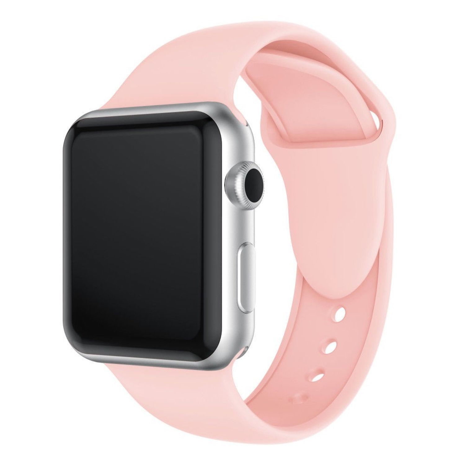 Curea compatibila Apple Watch 1/2/3/4, silicon, 38/40mm fotografia produsului View 12 L