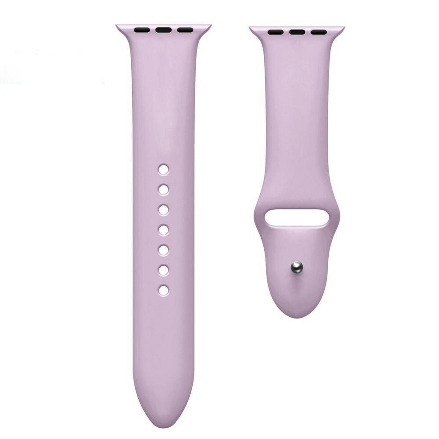 Curea compatibila Apple Watch 1/2/3/4, silicon, 38/40mm fotografia produsului View 4 L