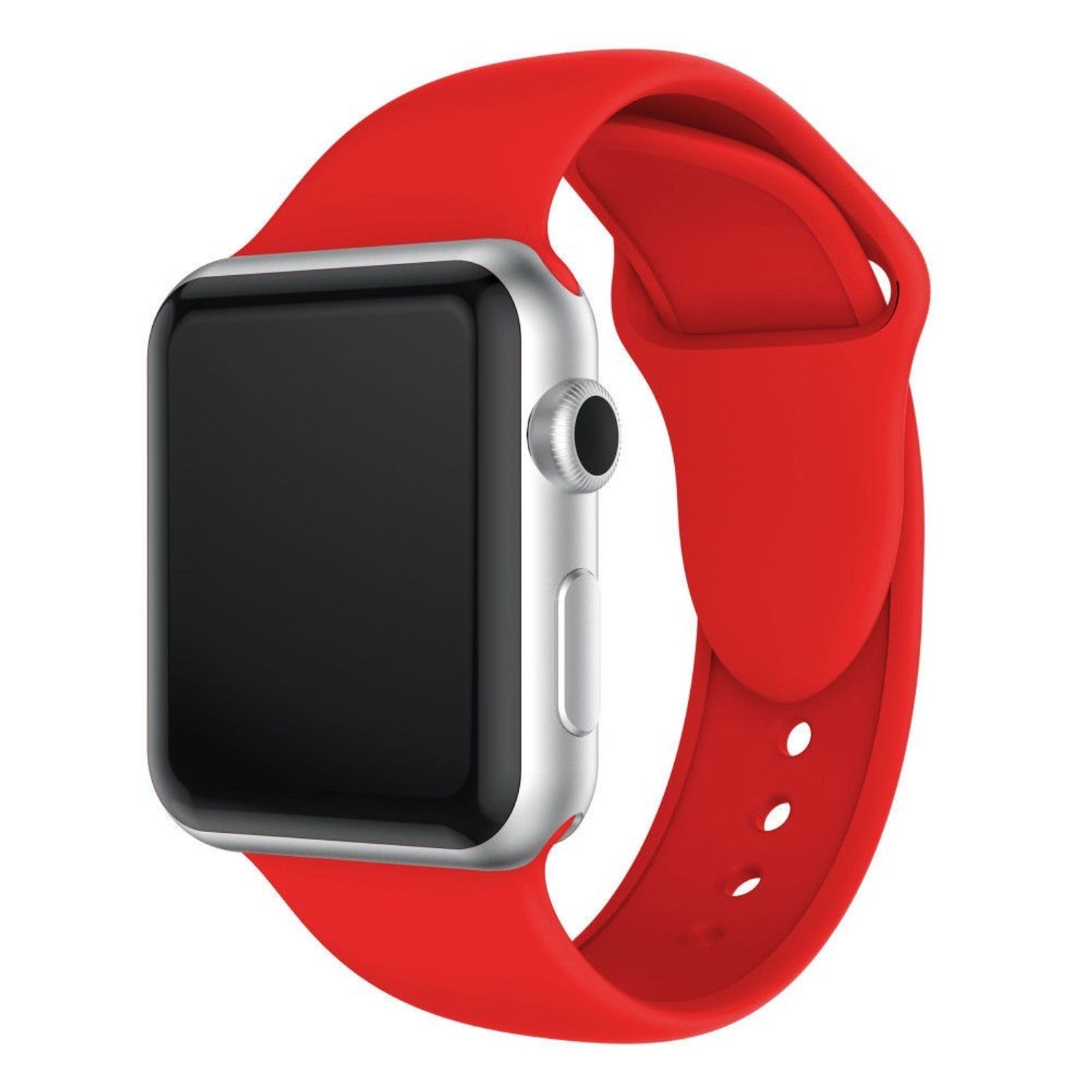 Curea compatibila Apple Watch 1/2/3/4, silicon, 38/40mm fotografia produsului View 10 L