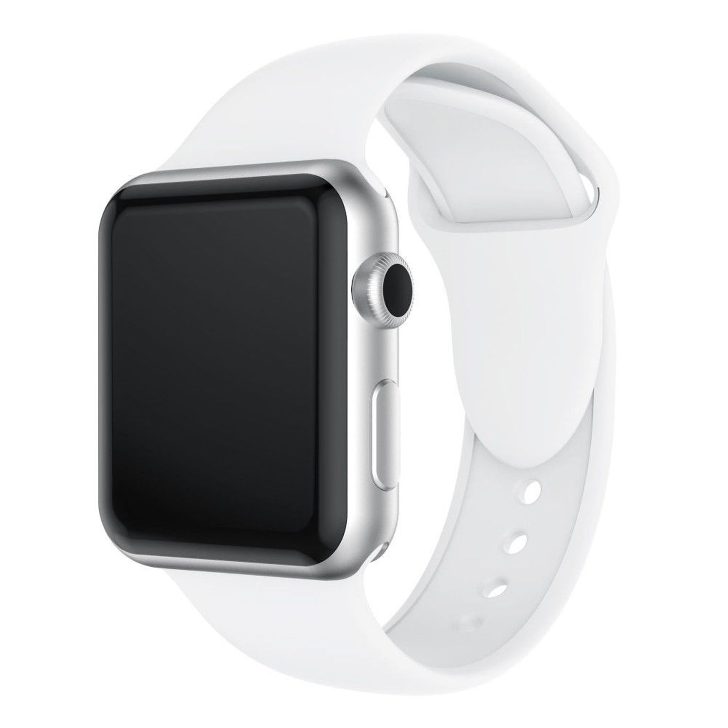 Curea compatibila Apple Watch 1/2/3/4, silicon, 38/40mm fotografia produsului View 8 L