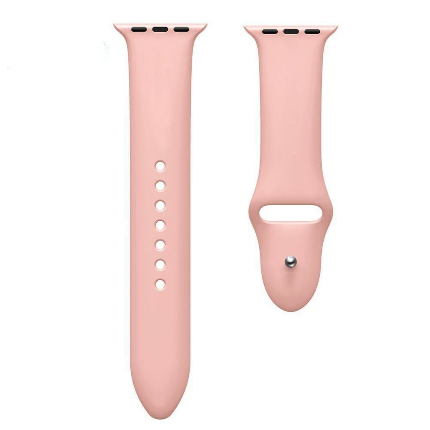 Curea compatibila Apple Watch 1/2/3/4, silicon, 38/40mm fotografia produsului View 11 L