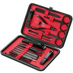 Set pentru manichiura si pedichiura, 15 piese fotografia produsului